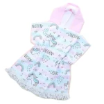 microfiber printed beach  hooded towel kids bath towel unicorn towel
