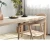 Import Mid-century Modern Minimalist Dining Room Kitchen Table Natural Color Dining Room Furniture Ash Wood Solid Home Furniture Wooden from China