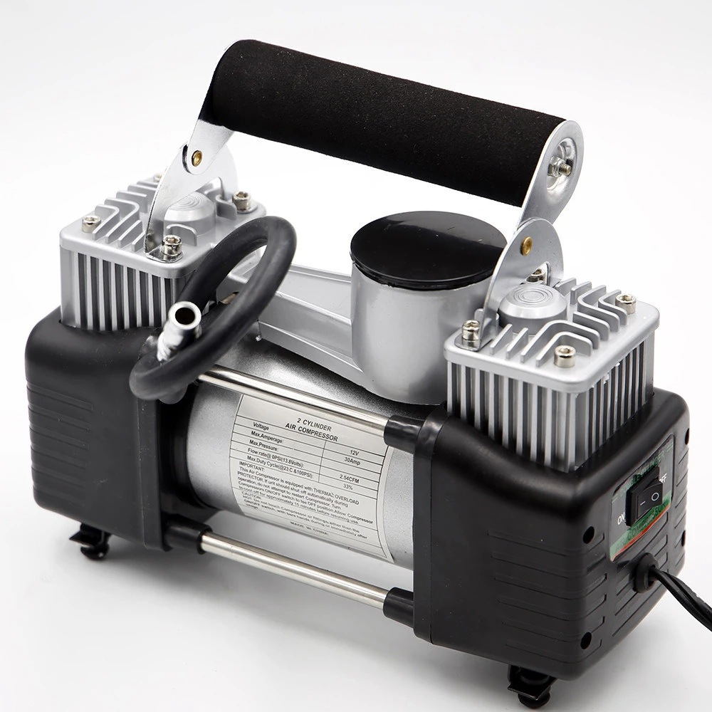 mini high-quality car portable air compressor car 12v wash pump tire pressure monitor