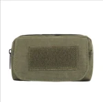 mini waist bag with webbing holes for waist belt go through tactical cell phone waist bag