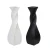 Modern Ceramic vase cheap white black indoor decorative flower Vase for home decor
