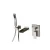 Import Modern Chrome Finish In-wall Bath Shower Set with Brass Handle Shower and Waterfall Tub Filler from China