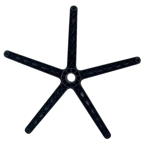 Modern Design Black Nylon Five-Star Office Chair with Plastic Base Office Furniture Accessories