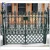 Import Modern home villa use cast iron/wrought iron 4x4 fence posts metal fence NTIF-022S from China