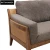 Import Modern living room furniture wooden frame sectional velvet lounge bench sofa from China