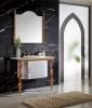 Modern Luxury Design Bathroom Mirror Cabinet Vanity Furniture