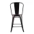 Import Modern Metal Wooden Restaurant Industrial Stool Steel High Bar Chair from China