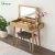 Import Modern Minimalist Wooden Makeup Table Dressing Dresser with Mirror from China
