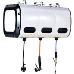Modern multifunctional combined retractable high pressure water/foam/electric hose reel drum/box for car wash