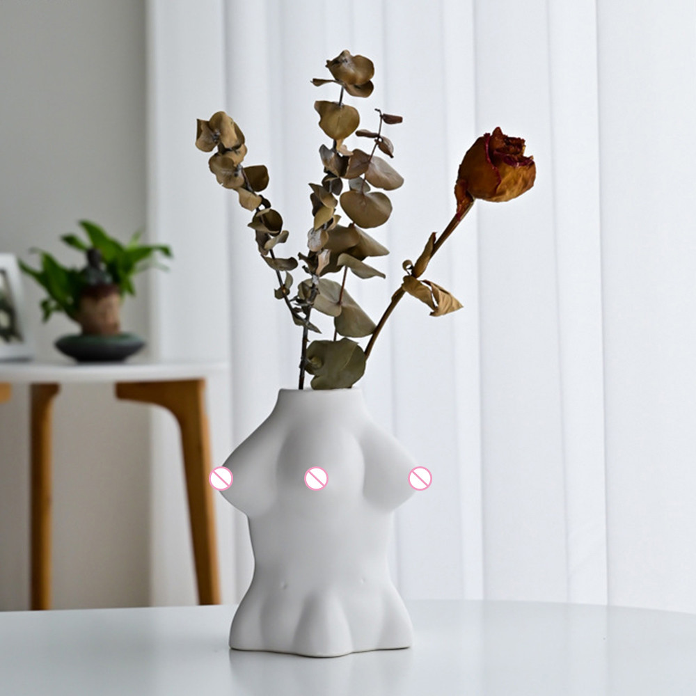 Body Parts Flower Vase