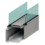 Modular Office Partition Transparent Tempered Glass Full High Office Partition