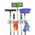 Import Mop and Broom Holder,Tool Organizer Storage Rack Broom Hanger with Hooks for Rake or Mop Handle from China