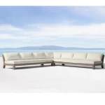 Morden Design Garden Furniture Wood Outdoor Furniture Sofa Sets Garden Set Sofa For Backyard