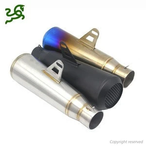 Most Motorbike ATV Motocross Motorcycle Exhaust Stainless Steel Muffler Modified Exhaust Pipe