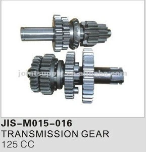 Motorcycle spare parts transmission gear for 125CC main shaft