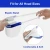 Import Multi-application scenario Full Cover Face Eco Plastic Anti Fog Elastic Band Clear Disposable Splash Face Shield from China