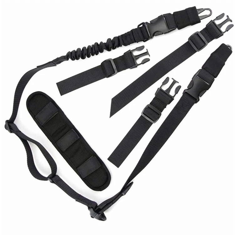 Multi-function Tactical 2 Point Gun Sling Military Hunting Airsoft Rifle Carry Belt Strap Gun rope