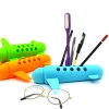Multifunctional Aircraft Model Toys Silicone Pen Holder Pencil Case for Kids