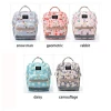Multifunctional travel outdoor maternity full printed baby diaper bags nappy backpack mommy bags mummy baby bag backpack