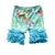 Import MY-008 New designs princess cartoon &amp; floral print baby ruffle shorts wholesale icing ruffle shorts Boutique toddler girls from China