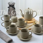 N5839 Nice design Relief porcelain dinnerware sets kitchen set  porcelain tableware porcelain bowl tureen canister