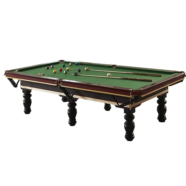 Nai Pin Snooker & Billiard Tables wooden made with table tennis panel in Chinese factory