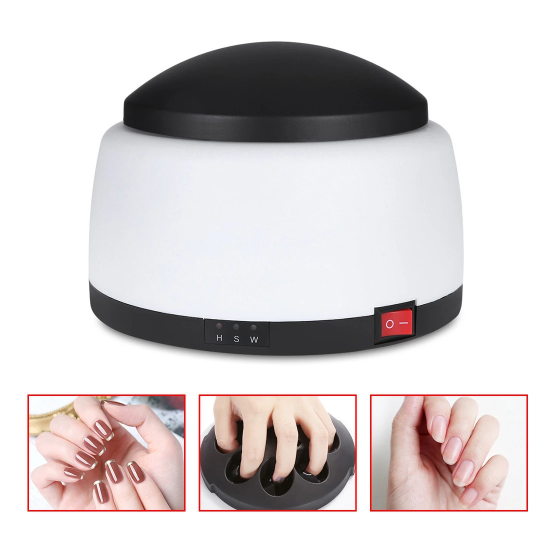 Nail steamer for gel removal