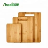 Natural Durable Square Bamboo Cutting Board Chopping Block