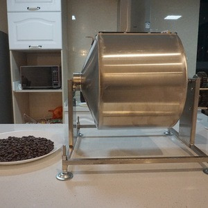 Natural gas heated electric roasting machine coffee bean baking machine