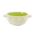 Import Natural Healty Silk-Screen Printing Stoneware bowl 4PCS  Ceramic Bowl Set  with The Handle from China