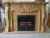 Import Natural stone fireplace gas fireplace mantel from China