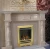 Natural stone white marble fireplace cultured marble fireplace china marble fireplace