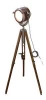 Nautical Photography Designer Floor Searchlight Spotlight with Heavy Tripod Stand Lamp