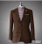Import New arrival custom mens suit 100%wool fabric from China