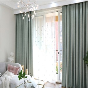 New Arrival Pure Color Coated Blackout Curtain Lining Fabric