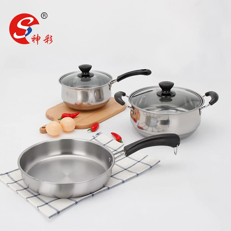New Arrival Stainless Steel Cookware Sets Cooking Pots
