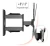 Import New articulating arms 360 degrees swivel LCD swivel mount bracket tilting full motion steel P4 TV Mount from China