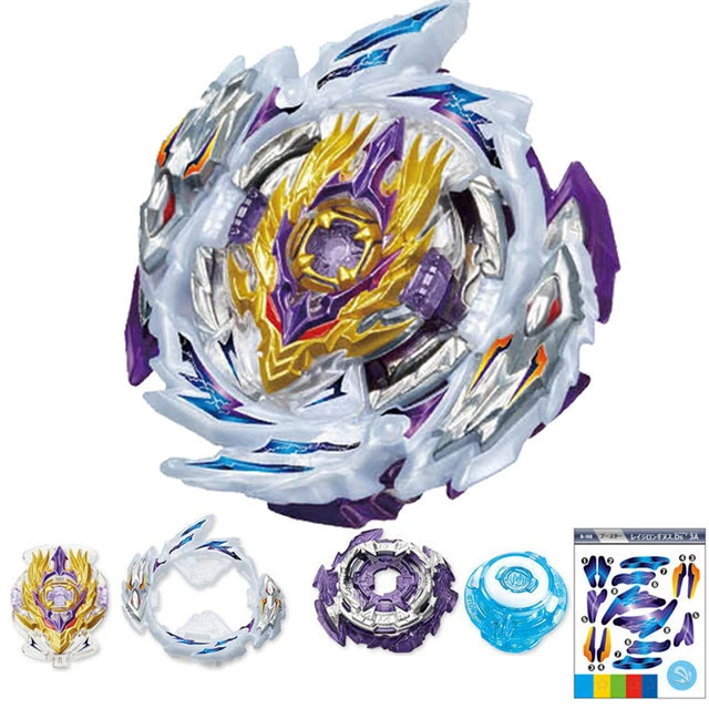 New B-168 Rage Longinus Plastic Metal Bey blades Burst Battle Spinning Top Toy No Launcher Single Gyro Only