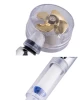 New Cyclone Design Filter Hand Shower PP Cotton Shower Filter Turbine Handheld Shower Head with Stop Switch