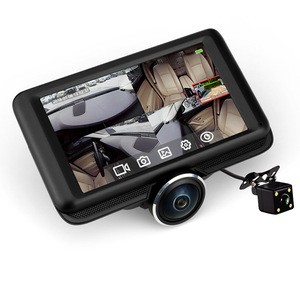 New design full hd car black box 360 degree dual dash cam car dashboard camera recorder 1080p dash cam 360 degree motion