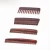 Import New design hand made pocket man beard plastic hair comb from China