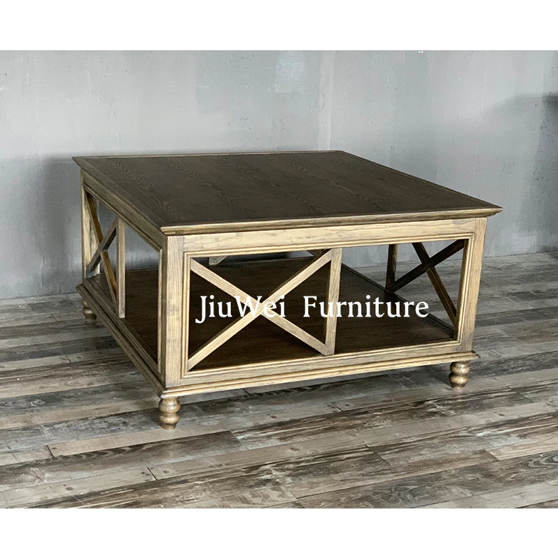 New design Home furniture wooden coffee table living room table