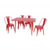 new design restaurant table and chair sets metal table decorations table wedding
