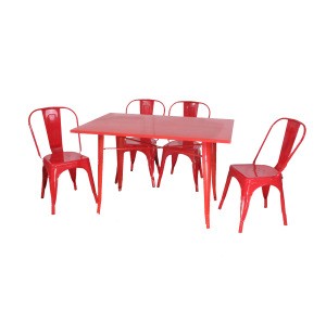 new design restaurant table and chair sets metal table decorations table wedding