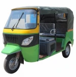 New Model 3 Wheel Motorcycle For Passenger, Petrol Tricycle Tuktuk, 1.35m Cabin 3 Passenger Seat Taxi