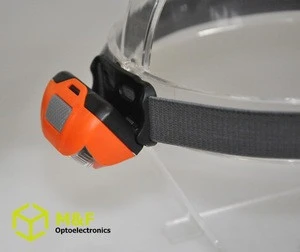 New Product Waterproof 1W LED+2 Red LED Hunting Portable LED Headlamp