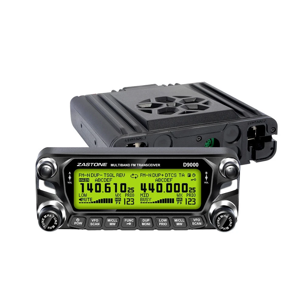 New selling ZASTONE D9000 UHF VHF Dual Band 50Watts Mobile Ham Radio Car Walkie Talkie