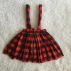 New Style Girls Red Plaid Short Skirt Wholesale