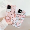 Newest Painted Marble Pattern Plating Soft TPU Phone Case For 11Pro 7 8 X XS XR XSMAX 11