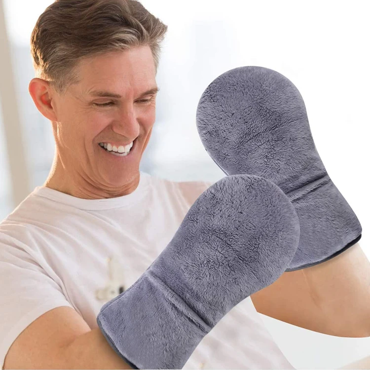 Newlucky Microwavable Heating Mittens for Hand and Fingers